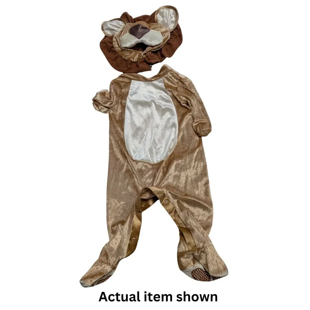 🦁 InCharacter Lovable Lion Baby Halloween Costume Size Small 6-12 Months